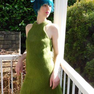 💚Katherine Hamnett green dress